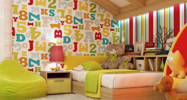 Детская комната: выбор материалов для отделки стен