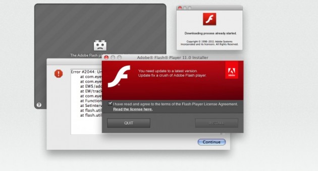  Flash Player: Ошибки установки